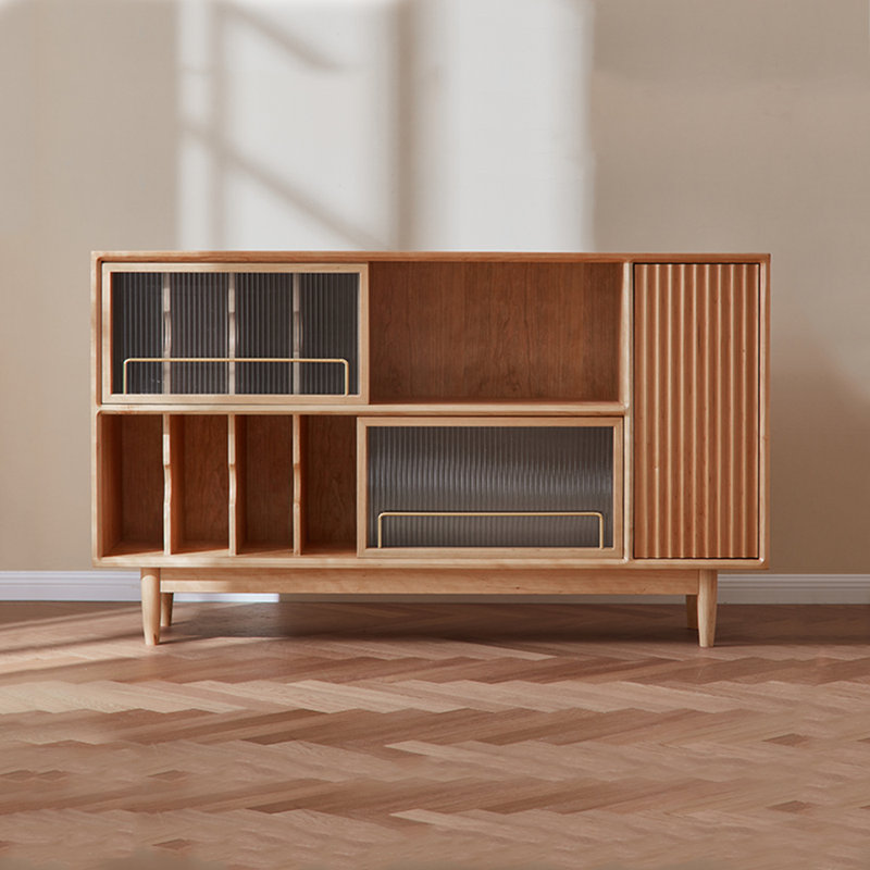 Bibliothèque de style japonais, Brun