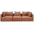 Tov Furniture Hangover Sedona Red Textured Fabric Sofa-47208360