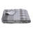 Marina Decoration Home Bedroom Pinsonic Bedding Coverlet Bedspread Ultra Soft 2 Piece Summer Embossed Printed Quilt Set with 1 Embossed Sham, Modern Grey Striped Pattern Twin/Single Size-1386652970
