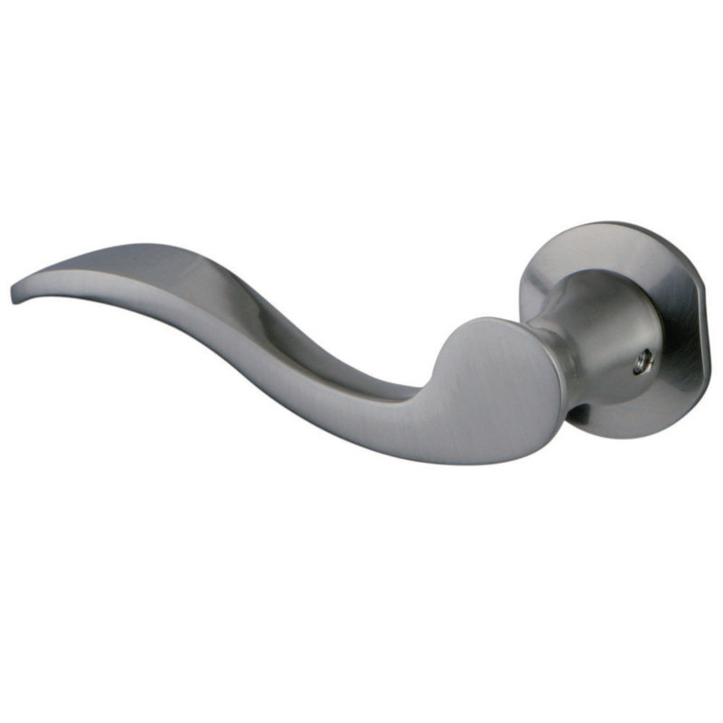 Levier de réservoir de toilette à fixation avant Kingston Century, Nickel brossé