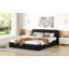 Grand lit plateforme tapissier-1974075168