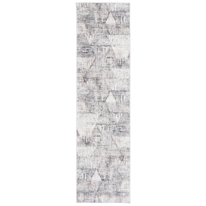 Shivan 100 Performance Abstract Rug, Runner 2'2" x 8'