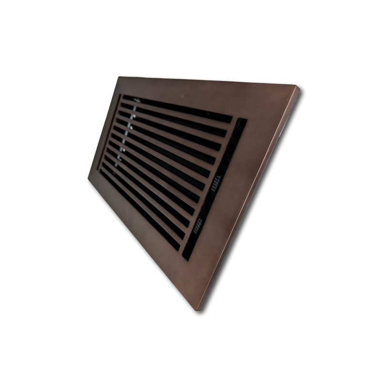 Housse de ventilation Madelyn Carter, Bronze huilé, L 5,75 po x L 11,75 po