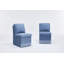 Chaise de salle à manger rembourrée en lin avec roulettes et espace de rangement - ensemble de 2, parfaite pour une utilisation moderne et polyvalente-916525369
