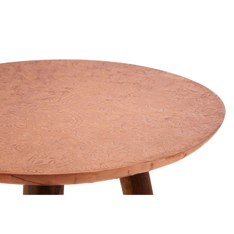 Retford End Table, Copper