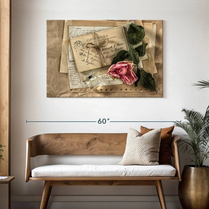 Hardie lettre d'amour nostalgie, H 30 po x l 45 po