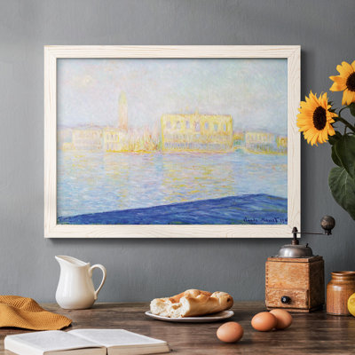 " The Doges' Palace Seen From San Giorgio Maggiore, 1908 01 " Painting Print