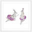 Thimble Sparrow - Single Picture Frame Print-482089565