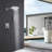 Complete Shower System with Rain Shower Heads-86783762