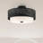Bevil 4 - Light Drum Semi Flush Mount-402798186