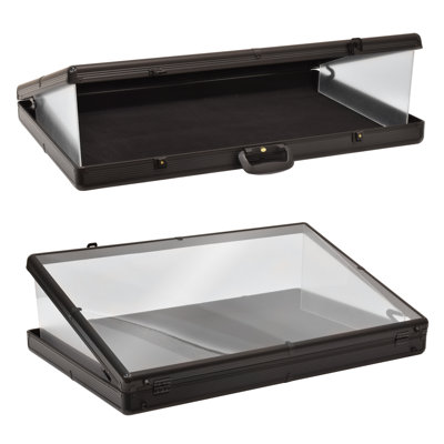 36 in.x 24 in. Portable Display Case for Jewellery, Coins, Trading Cards & Collectibles