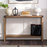 Larenda Entryway Table with Open Shelf Storage