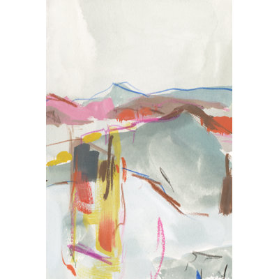 Snow Mountain II by Melissa Wang - Wrapped Canvas Print