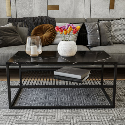 Table basse avec rangement Dhvani