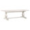Caleb 94" Dining Table Distressed Ivory