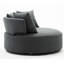 Chaise pivotante en polyester de l 26 po Ardian-1097265520
