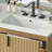 30-Inch Bathroom Vanity with Ceramic Sink,Fluted Design,and Soft-Close Full-Extension Drawers-1339738737