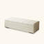 Bright-Toned Rectangular Storage Ottoman