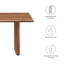 Table basse Amistad Wood par Modway-89025483