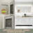 Aolaith Wall Mounted Rectangular Frameless Anti Fog LED Light Bathroom Mirror,Dimmable Vanity Mirror-1527268767