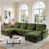 Chenille verte
