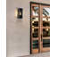 Fusion - Edgeworth Pocket ADA Outdoor Wall Sconce - Matte Black - Clear Glass Shade