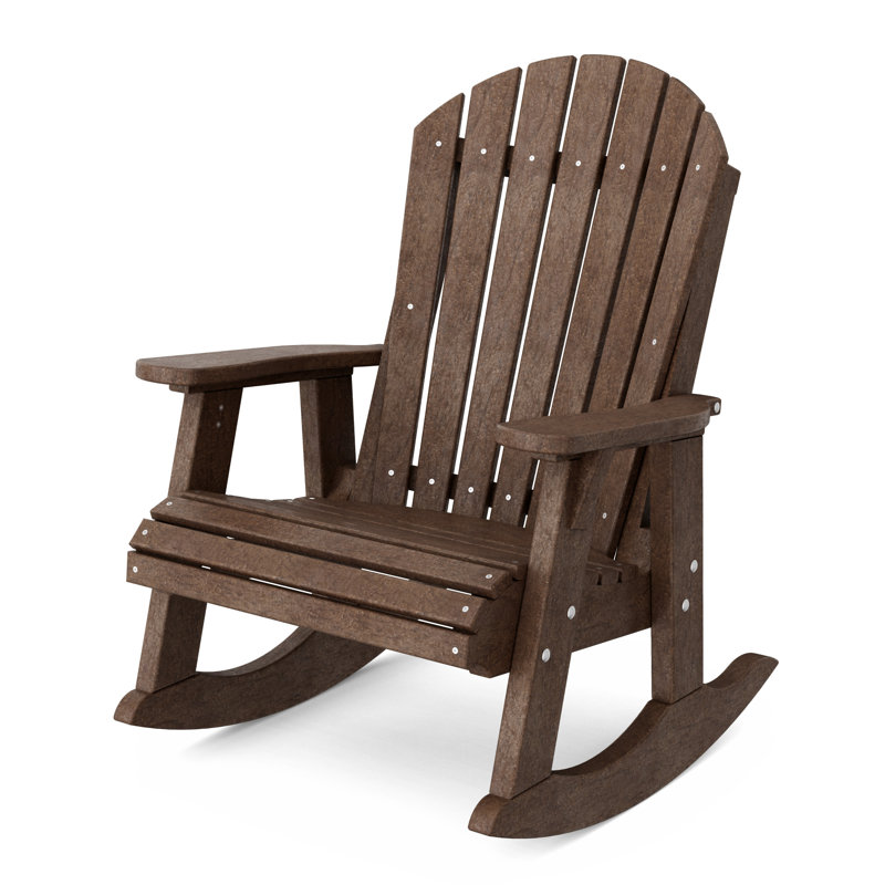 Chaise berçante Heritage Adirondack, Brun Tudor