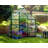 Palram Canopia Harmony 6 x 4 ft. DIY Greenhouse Kit, Green Frame Clear Panel Polycarbonate Greenhouse with Roof Vent, Walk-in Green House for Outside Garden Backyard-88632538