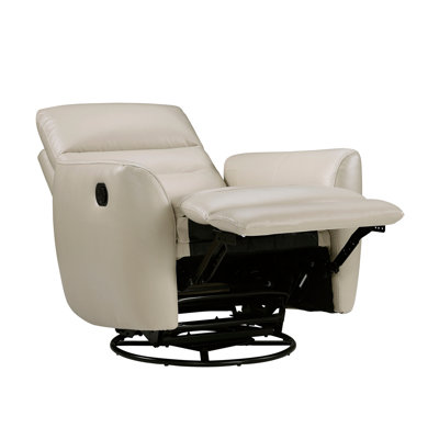 Luxueux fauteuil pivotant inclinable en cuir 1pc