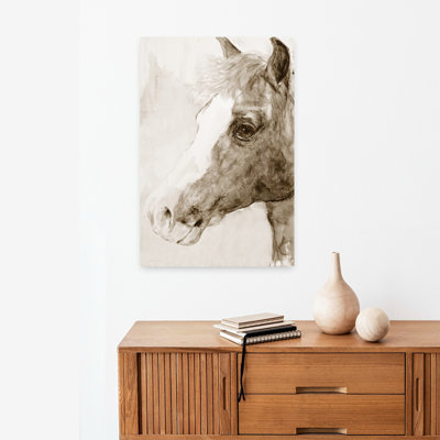Shadow Abstract Contemporary Horse Art
