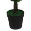 Leaf Artificial Boxwood Ball Trees 90cm Faux Boxwood Tree in Pot Liner