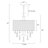 Ivonna 4 - Light Dimmable Drum Chandelier-779362534