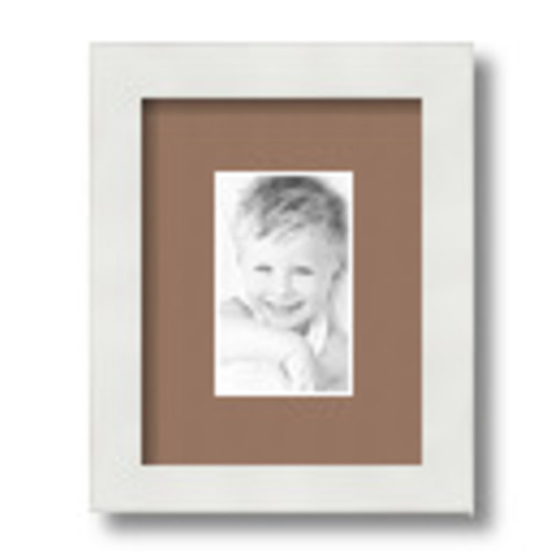 Matte Picture Frame with Mat, Sandpiper