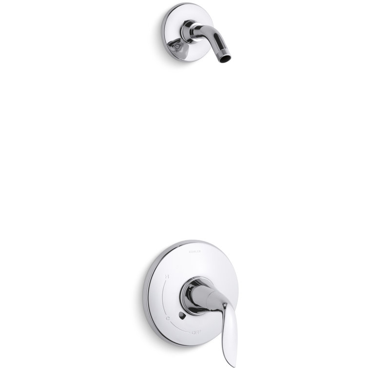 Refinia Rite-Temp Shower Valve Trim With Lever Handle, Less Showerhead