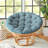Indoor Textured Papasan Seat Cushion-1508431814-1508431819