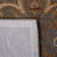 Tapis bleu / beige en laine / coton / latex touffeté à la main Cranmore-19260679