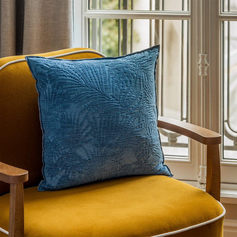 Verone Square Pillow Cover & Insert, Orange