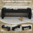 58.6" W Upholstered Bedroom Bench-738685208-763465113
