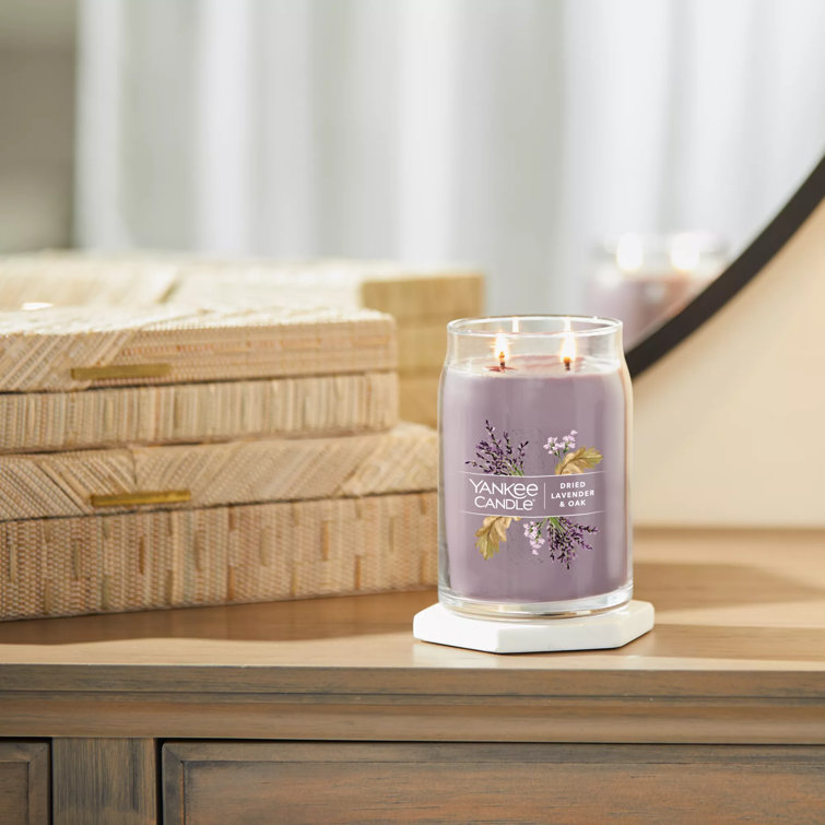 YANKEE CANDLE Signature Dried Lavender & Oak? Scented Tumbler Candle &  Reviews