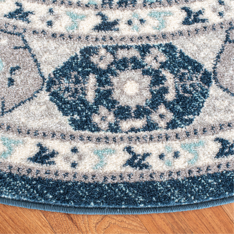 Gutierez Performance Oriental Rug, Round 6'7"