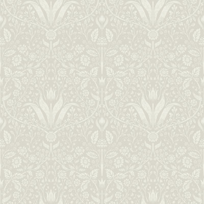 Triste Floral Wallpaper