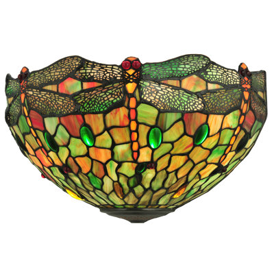 Meyda Tiffany & Stained Glass Half Moon