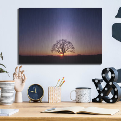 Hokku Designs 'Sundown' by Photoinc Studio, Metal Wall Art