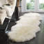 Mera Handmade Sheepskin White Area Rug-141490826