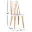 Chaise d'appoint en bois massif Rolde-803254015