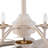 27 "Modern Remote Control Reversible Vintage White  With  White Blades Adjustable Lower Rod Mount Ceiling Fan With Living Room/Bedroom Lighting Kit-1641328602-1619641386