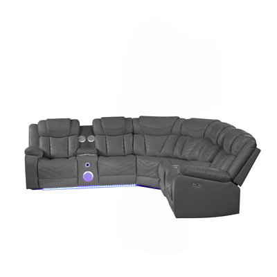 Modern Style Recliner Sectional Sofa