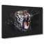 A Yawning Tiger - Wrapped Canvas-56658410