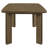 Elegant Rectangular Dining Set with Upholstered Seating