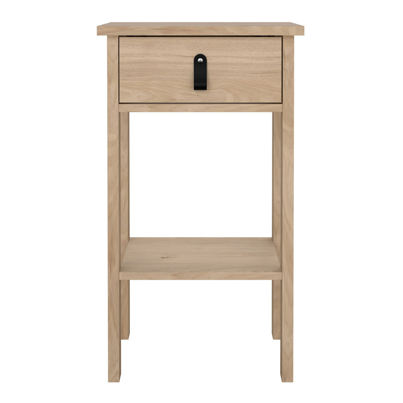 Rannah 40cm W Plywood / Laminate Board Bedside Table